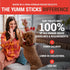 Yumm 24 Count etta says! Sticks Natural Dog Treats - Beef Dog Jerky Treats - Human-Grade Jerky for Dogs - Made in The