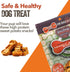 Gaines Family Farmstead Sweet Potato Peanut Butter Topped Dog Bones, All Natural, 8 Ounce Bag