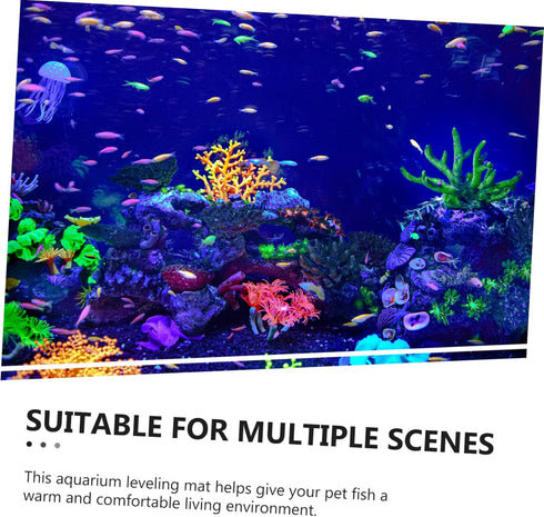 Fish Tank Pad Betta Tank Accessories Terrarium Pad Strainer Aquarium Accessories Mat Aquarium Op Sponge Filter Tank Filter Leveling Mat Fish Tank Accessory Pad Child Lattice Foam