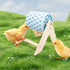MinrzPet Chicken Coop Accessories, Beak Grinding Calcium Stone with Wooden Stand, Chicken Enrichment Toys, Toys