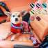 Blueberry Pet Adjustable Dog Seat Belt Tether, 3M Reflective, Multi-Colored Stripe for Dogs & Cats, Pink, Emerald,