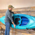StoreYourBoard Roanoke Kayak Storage Rack, Holds 100 lbs, Space Efficient Indoor Kayak Holder with Protective Padding