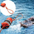Throw Bag for Water Rescue, 70ft Reflective Throwable Rope, Floating Rescue Ropes for Kayaking, Boating Equipment