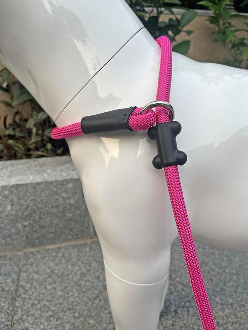 Slip Lead Dog Leash - Strong Nylon Rope Anti-Choking, Anti-Pull Outdoor Training Lead for Small Medium Large Dogs