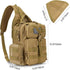 G4Free Tactical EDC Sling Bag Backpack with Pistol Holster for Concealed Carry