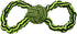 Jolly Pets Knot-N-Chew Gentle Tugger Rope Dog Toy, Large/X Large