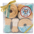 Claudia's Canine Bakery Blue Buddies Signature Gift Box of Gourmet Dog Cookies