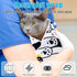 BOXOB 19.68x19.68 Inch 9 Cat Wrap for Grooming, Soft Cat Swaddle Wrap Multifunctional Self-Adherent Cat Restraint Wrap