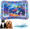NLAIKE 2 Pieces Upgraded Thickened Cat Water Mat,Interactive Cat Toy for Indoor Cats