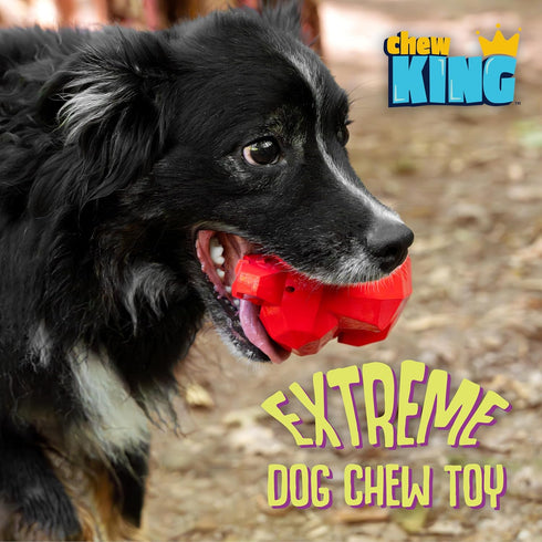 Chew King Large Happy Gorilla Dog Toy