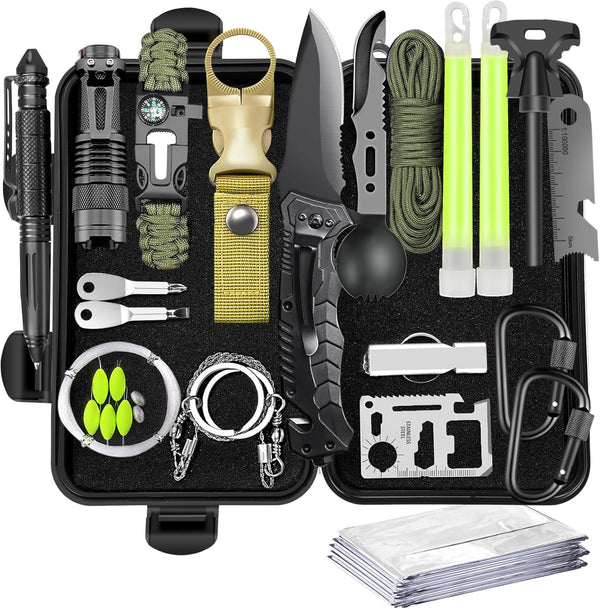 Unique Gifts for Men Dad Him Birthday Christmas, Cool Gadget/Survival Gear for Camping, Hunting, Hiking