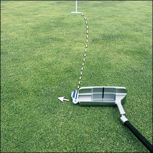Alignment Ball Mark Putting Alignment Aid Tool - Golf Ball Marker - Rotate to Aim - Golf Gift Accessory for Men & Women