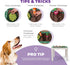 2 Outward Hound by Nina Ottosson Activity Matz Garden Game Plush Dog Puzzle Mat Dog Enrichment Dog Toy, Level