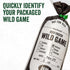 LEM Products Wild Game Bags, 2 lb, Polyethylene, White and Black, 100 Count