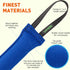 Viper Synthetic K9 Tug Toy, Blue, 12 x 2, Two Handles for Dogs