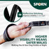 Sporn Dual Handle Padded Dog Training Leash, 6ft Heavy Duty for Maximum Control, Reflective Strap for Visibility