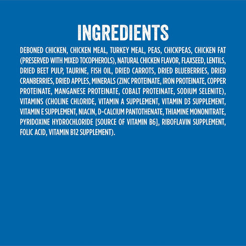 Evolve Grain Free Deboned Chicken, Pea and Vegetable Recipe Cat Food, 11 lb