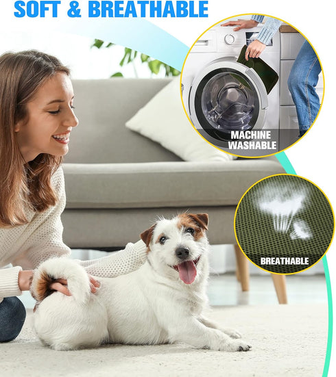 10 in 1 Pet Grooming Hammock Harness with Nail Clippers/Trimmer, Nail File, Comb, Dog Nail Hammock, Dog Grooming Sling