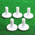 MUXSAM Golf Rubber Tee Holder, 5-Pack 2" Golf Mat Tees for Indoor Outdoor Practice