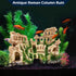 Antique Roman Column Ruin Aquarium Decoration - Large Beige Castle Cave for Freshwater and Saltwater