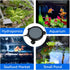 AQUANEAT 4 inch Aquarium Air Stone Disc, Aerator Bubble Diffuser for Fish Tanks, Hydroponics, and Ponds