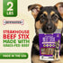 2 lb Chewmasters Beef Stix - Grass-Fed Beef Dog Treats, Soft Chewy Real Meat, Healthy Dog Treats for Training Rewards