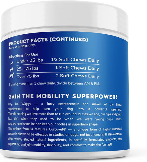 Premium Multivitamin for Dogs, Daily Multi for Immune, Mood, Joint, Skin, Heart & Digestive Health, 60 Chews