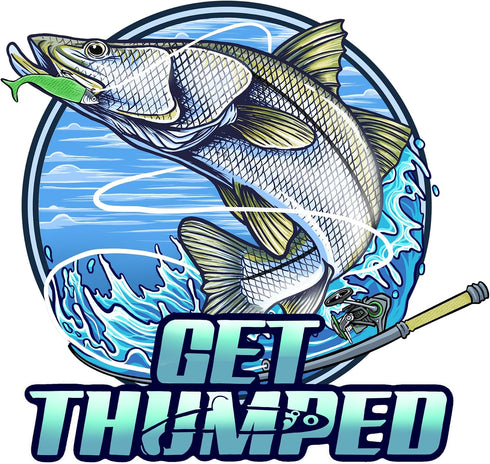 Get Thumped 3-Pack, Premium Soft Shrimp Bodies for Saltwater Fishing - Unrigged Lifelike Bait Perfect for Inshore