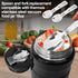 Replacement Foldable Spoon and Fork Set for Thermos Funtainer 16oz Food Jar, Stainless Steel, Dishwasher Safe