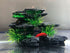 J-star Medium Fish Tank Decorations, Aquarium Rock Mountain View, Landscape Ornament Resin Decoration for Aquariums