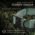 Made to ROAM Premium Dog Collar, Adjustable Heavy Duty Nylon Collar with Quick-Release Metal Buckle
