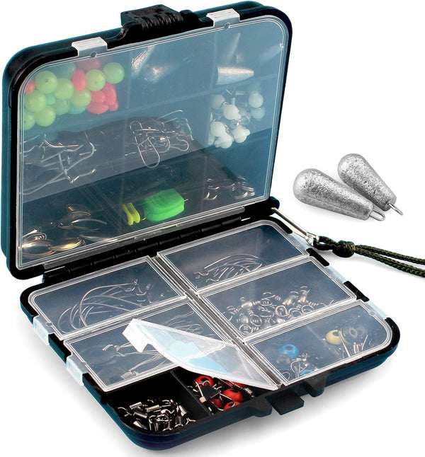 Fishing Terminal Tackle Accessories, Hooks, Weights, Jig Heads, O-Rings, Rolling Swivels for Saltwater Freshwater
