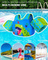 AEOCOO 20-30-50-60-70 1-3-5-6-9 Swimming Swimmies, Puddle Float Jumper Pounds, Toddler Swim Vest for Years Old, Pool