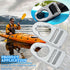 Upgrade Aluminum Strap Replacement Buckle Clip - Compatible with Kayak Seat, Nylon Webbing Straps, Fit for Lifetime
