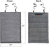Portable Outdoor Dog Bed, Rollup Travel Mat with Carry Handles, Super Soft Crate Pad for Large Dogs, 42”x28”, Grey