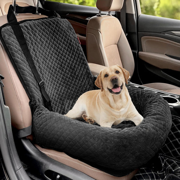 Dog Car Seat for Small Medium Dogs,Detachable Washable Travel Safety Pet Booster