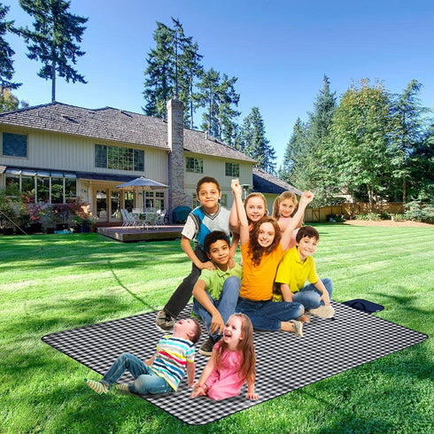 Beach Blanket Extra Large Picnic Mat Sand Free Waterproof Camping Blanket Easy Fold Carry Portable Travel Blanket Play