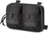 Black Tactical Molle EDC Pouch - Admin Pouch with Molle Attachments for