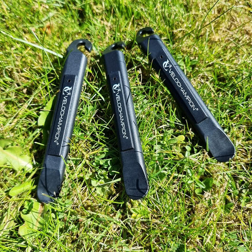 VeloChampion Nylon Fibre Bike Repair Tire Levers (Set of 3) Suitable for All Bikes