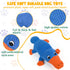 Vitscan Squeaky Dog Toys for Large Breeds, Tough Plush Stuffed Platypus, Interactive Chew Toy for Small Dogs