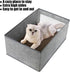 Kichwit Large Cat Scratching Pads, 3pcs Reversible Cardboard Scratcher with Box, 16.5" x 11.7" (Large)