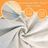 31.5" Large Cat Grooming Wrap for Cutting Nails, Self-Stick Dog Cat Burrito Wrap with Nail Clippers Kit, Soft Tortilla