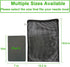 10 Pieces Extra Large Filter Media Bags, Reusable Fish Tank Media Mesh Filters for Activated Carbon, Ceramic Rings