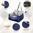 25 lbs, BurgeonNest Dog Car Seat for Small Dogs, Fully Detachable and Washable Cat Carseats Under Soft Pet Booster