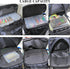 Fishing Tackle Bag with Rod Holders, Multifunctional Sling Backpack with Earphone Hole, Weatherproof for Outdoors
