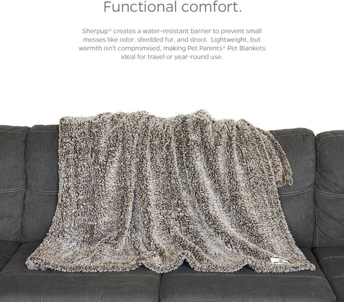 Pet Parents Pet Blanket | Water Resistant Dog Blanket for Small Medium Large Dogs, 24"x32"