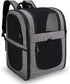 Apollo Walker Pet Carrier Backpack for Large/Small Cats and Dogs, Safety Features and Cushion Back Support for Travel