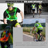 LED Reflective Safety Vest, USB Rechargeable Running Gear with Adjustable Storage Pocket