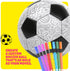 3 4 5 6 7 8 4-8 Dan&Darci Soccer Ball Coloring Kit for Kids - Soccer Gifts for Girls & Boys - Sports Gifts - Year Old