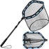 PLUSINNO Floating Fishing Net - Rubber Coated Landing Net for Easy Catch & Release - Compact & Foldable